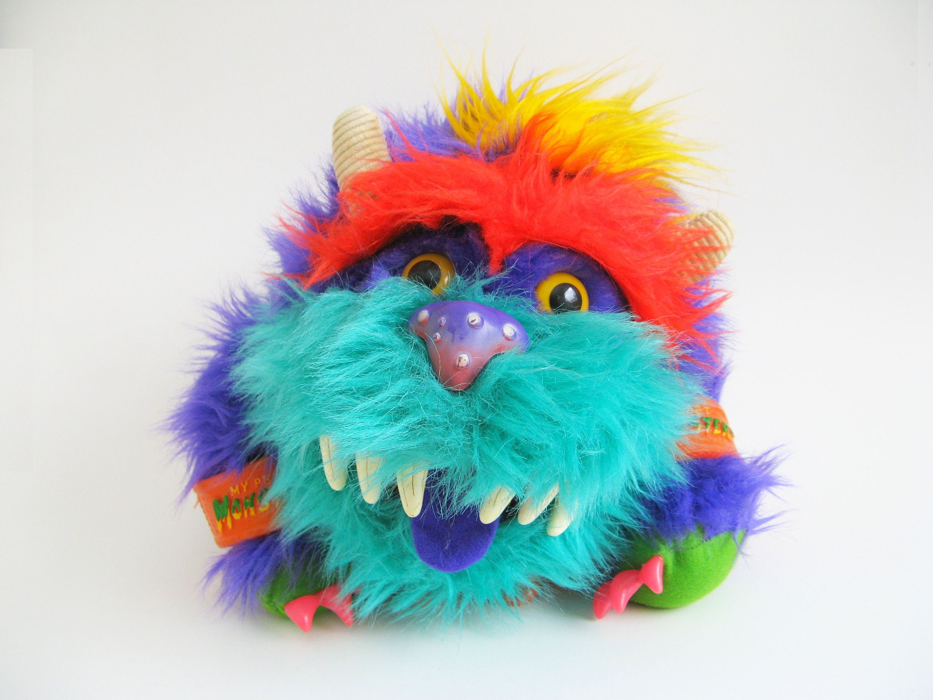 80s Toy Monster With Handcuffs