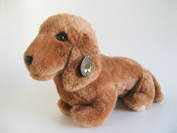 weiner dog stuffed animal