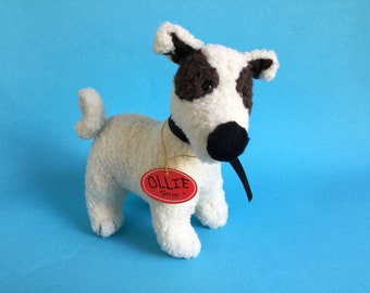 Ollie The Terrier, Plush Dog, North American Bear Company, 1991