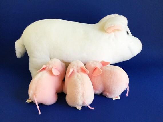 large piglet stuffed animal