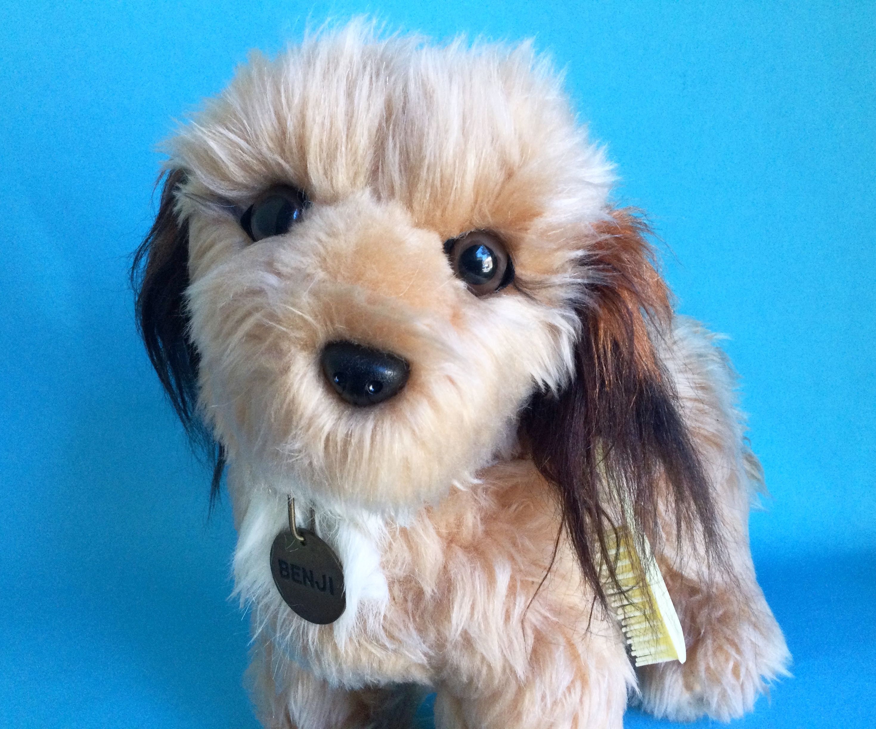 stuffed benji dog