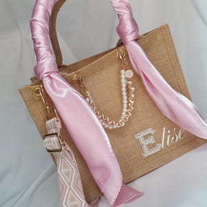 Sac en toile de jute personnalisé