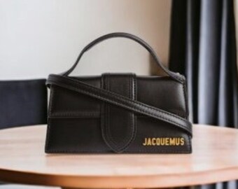 Bolso Jacquemus, Bolso Jacquemus, Bolso, Bolso de diseñador, Bolso de cuero genuino Mujer