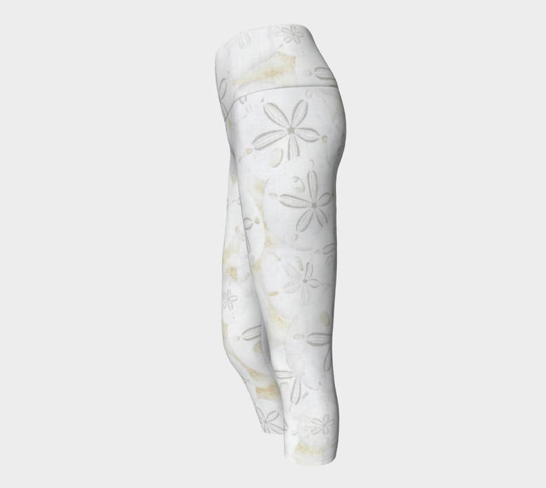 Sand Dollars Yoga Capris