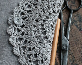 Linen Crochet Hook Case - Holder - Organizer