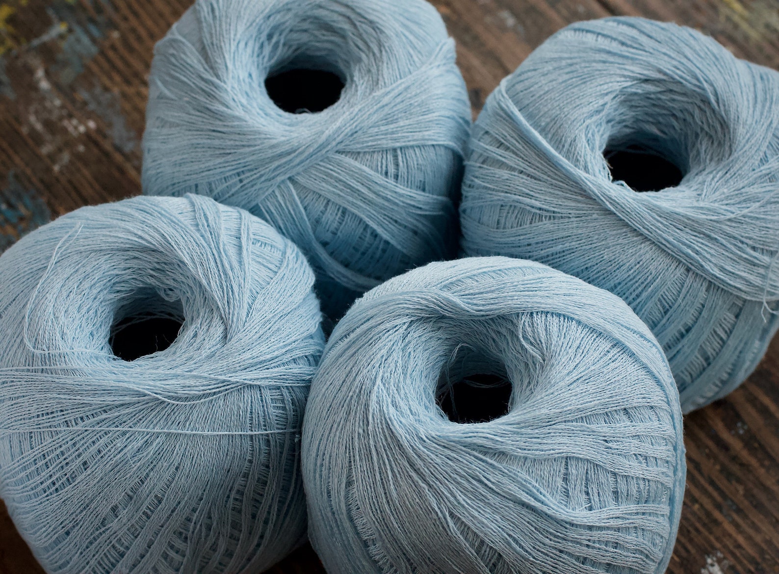 Linen Cotton Nylon blend yarn 100 g Etsy