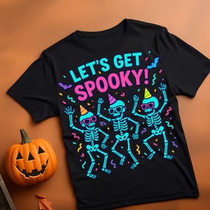 Funny Halloween Skeleton PNG: Spooky Party Clipart (Digital Download)