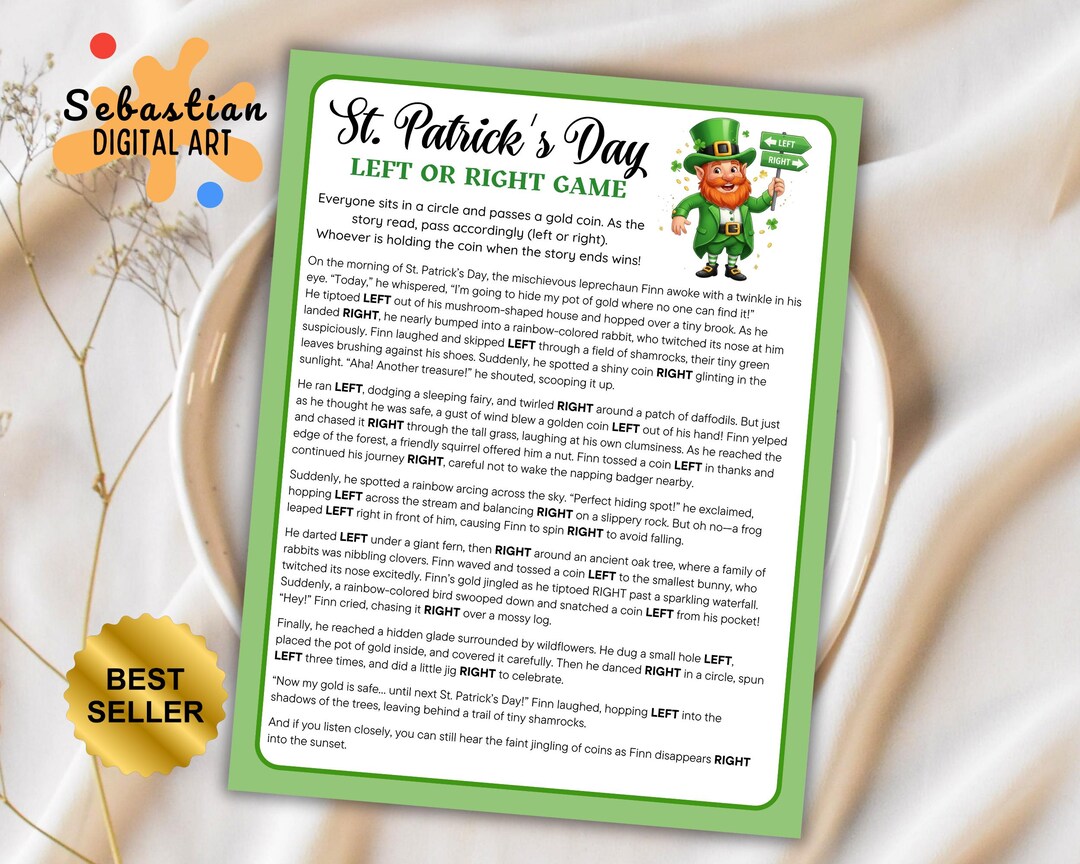 St Patricks Game | St Patricks Printable Game | St Patricks Day ...