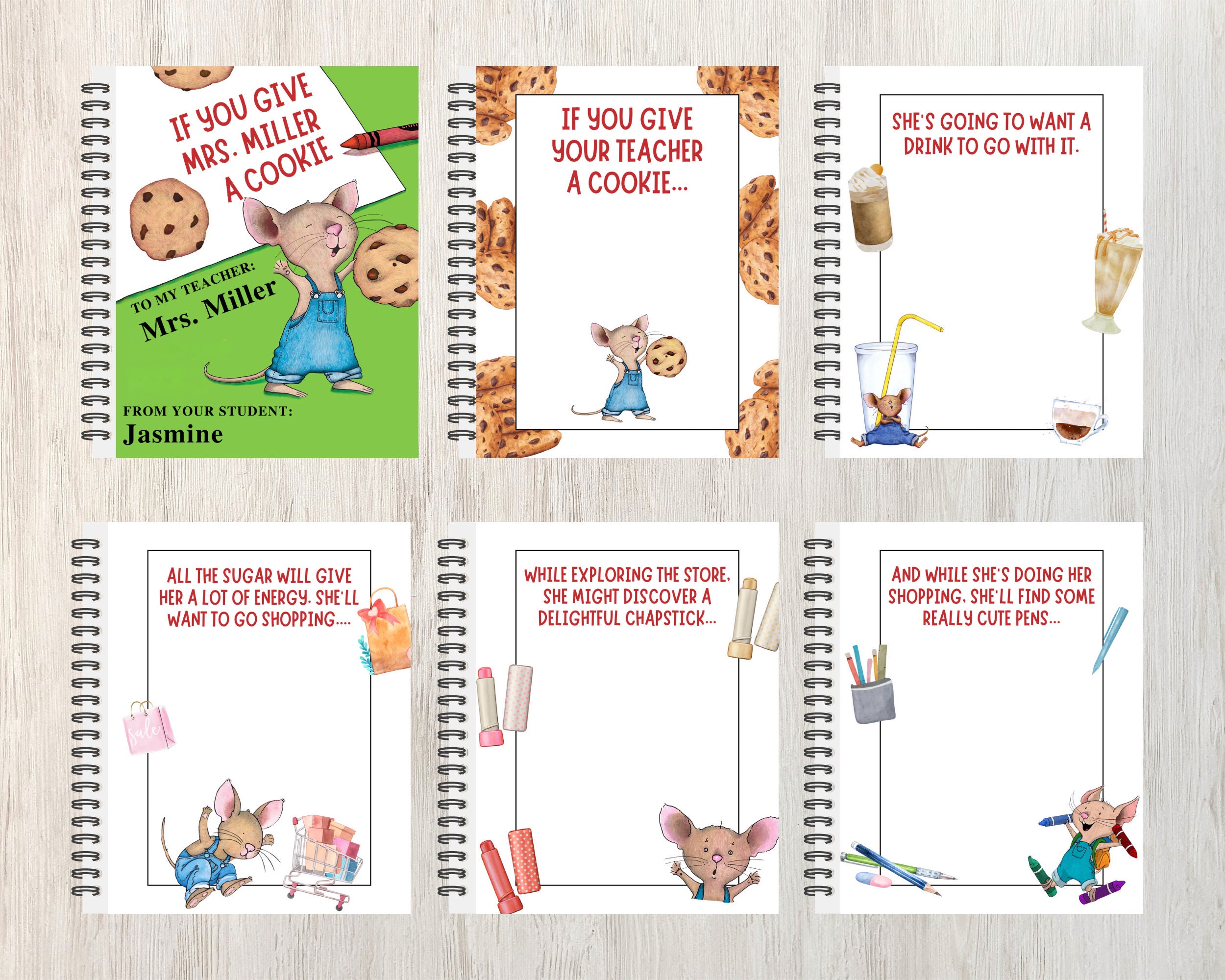 If You Give Your Teacher a Cookie - Il Fullxfull.6003060434 3d3r