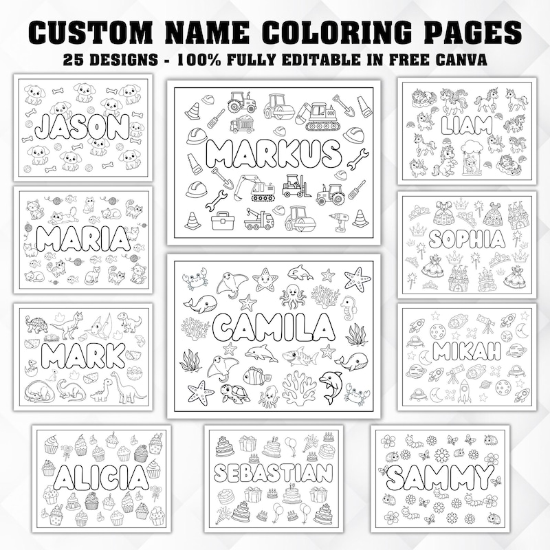 Inital R Coloring Page Initial Coloring Sheet - Etsy