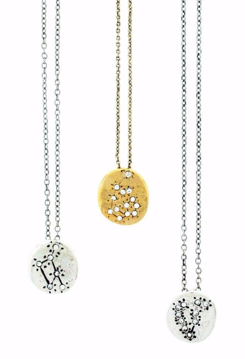 Classic Charm Necklace Scorpio Astrology Everyday Necklace Minimalist Jewelry Silver Handmade Charm Necklace Gold Celestial Necklace
