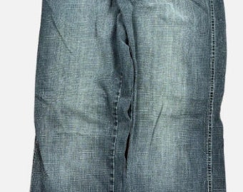 Vtg South Pole Jeans Men's 30 Baggy Denim Black Grunge Y2K 90's 29x30