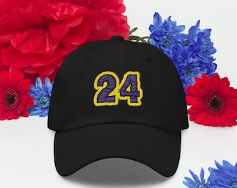 Kobe Tribute Dad Cap – Embroidered 