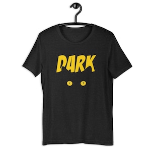 DARK Cat Eyes Unisex Graphic T-Shirt – Bold, Mysterious, and Totally You