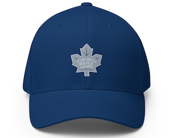 Cappello da papà con foglia d'acero olografica dei Toronto Maple Leafs - Cappellino in twill strutturato ricamato