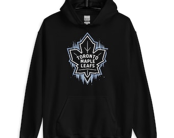 Abbigliamento di ispirazione vintage dei Toronto Maple Leafs – Abbigliamento classico per i tifosi dei Toronto – Felpa con cappuccio essenziale