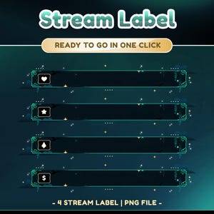 Nature Midnight Animated Stream Pack for Twitch,youtube, Sky Dark Color ...