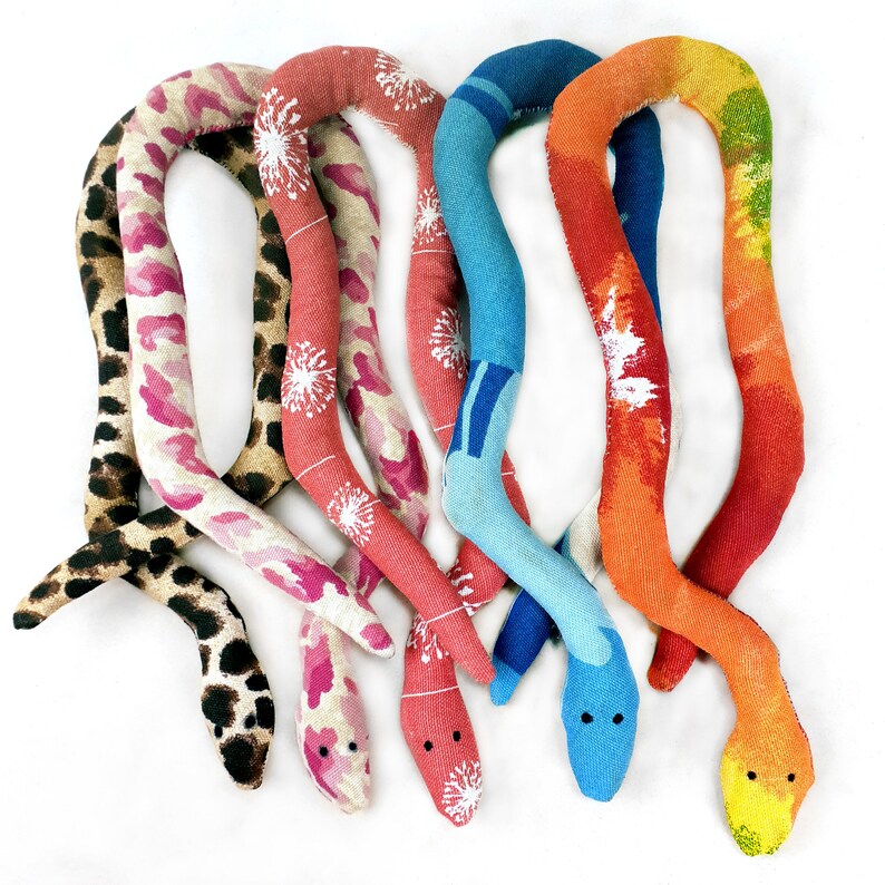 Cat toy catnip snake handmade cat toy kitty toy catnip Etsy