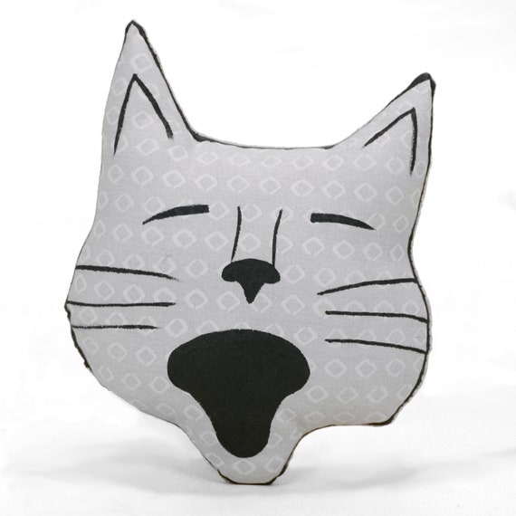 Cat pillow animal pillow cat lover gift Cat lover pillow | Etsy