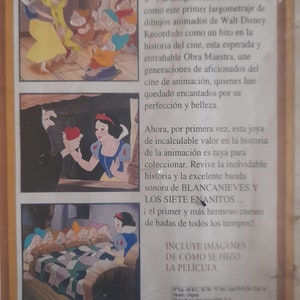 Blancanieves Walt Disney año 1937 画像 4