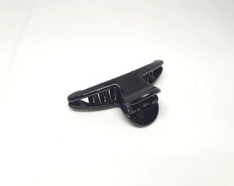 New style hair accessories for girls with high volume, handmade high-end shark clip black hair clip