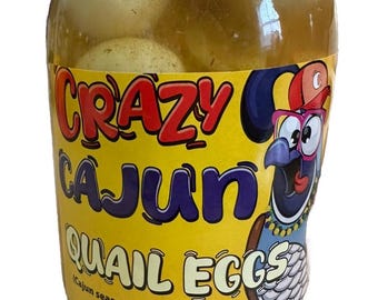 Huevos de codorniz cajún locos