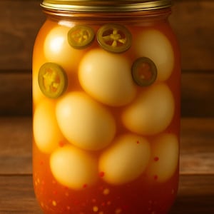 Crazy Cajun Fat Eggs-32 ounce- 12 fat Chicken eggs