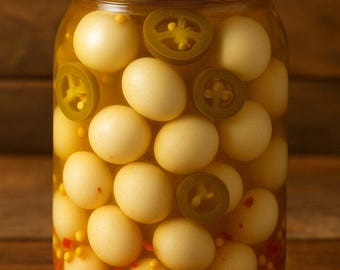 Huevos de codorniz cajún locos