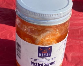 Deliciosos camarones en escabeche del Golfo Cajún