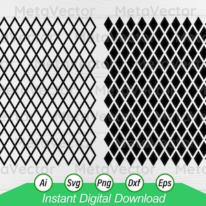 DIAMOND PATTERN SVG, Instant Download, Argyle Pattern Svg, Digital Download, Checkered Diamond Pattern Svg, Argyle Pattern ClipArt, Svg file