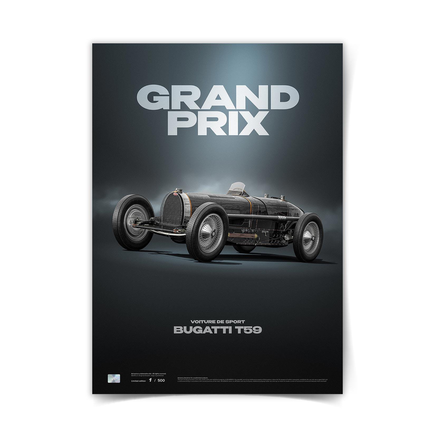 Bugatti type 59 - Etsy 日本
