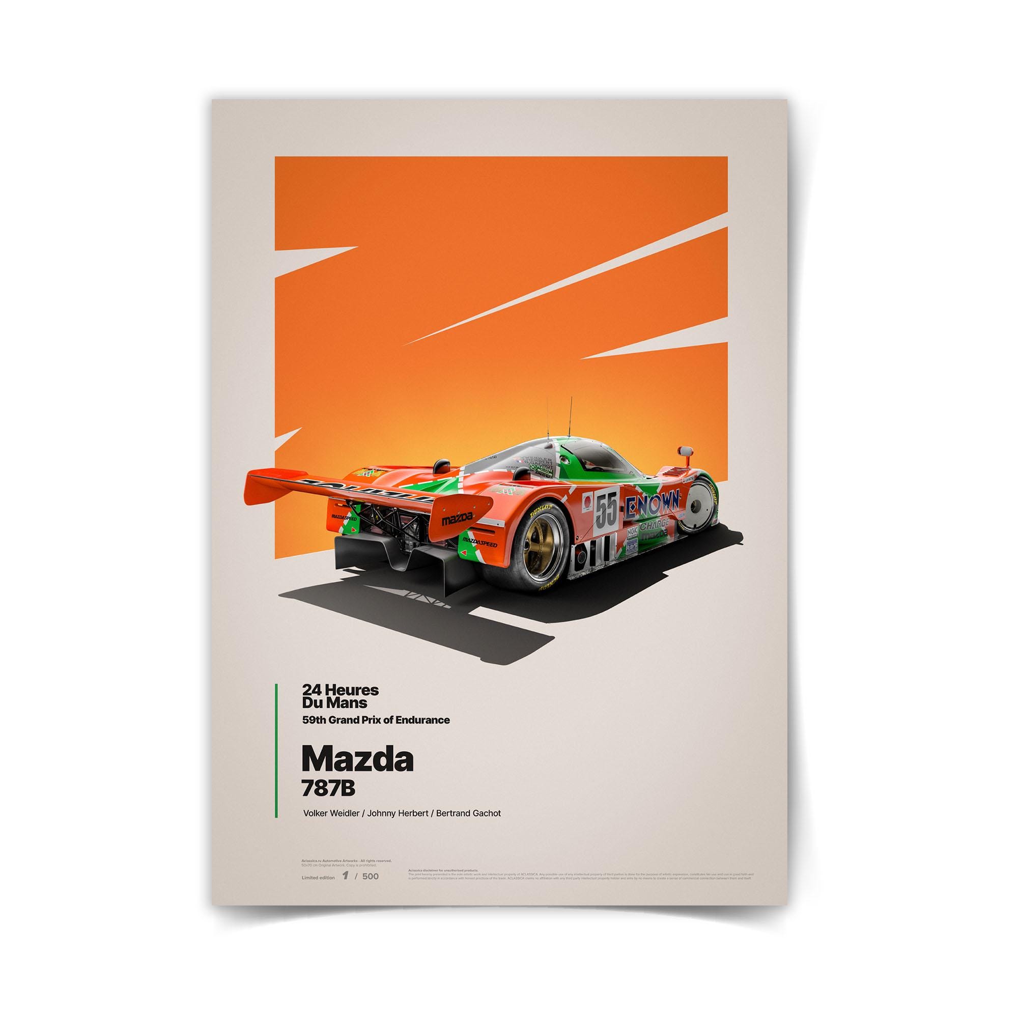 Mazda 787b - Etsy 日本