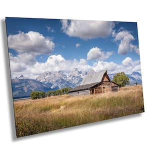 Moulton Barn, Grand Teton Nationalpark, Wyoming, WY, Landschaft, Fotografie | Papier/Leinwand/Metall/Aluminium