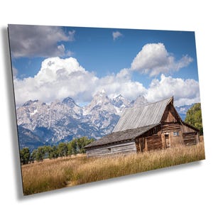 Moulton Barn, Grand Teton Nationalpark, Wyoming, WY, Landschaft, Fotografie | Papier/Leinwand/Metall/Aluminium