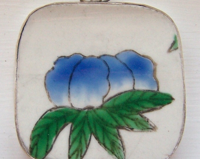 Ancient Ming Dynasty Pottery Shard Pendant Etsy