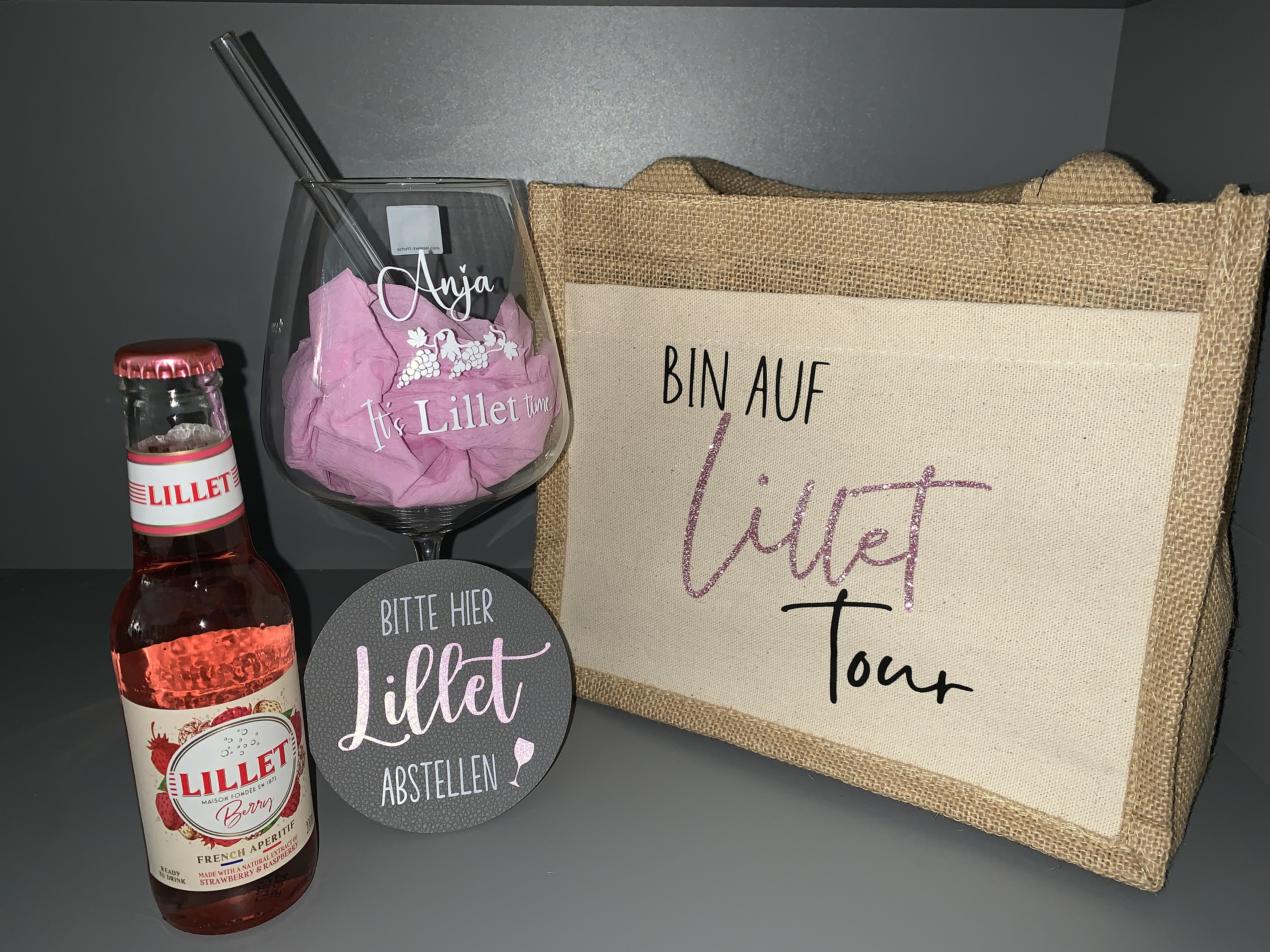 Lustige Socken Lillet Geschenkset Für Frauen 36-42 Damen Socks