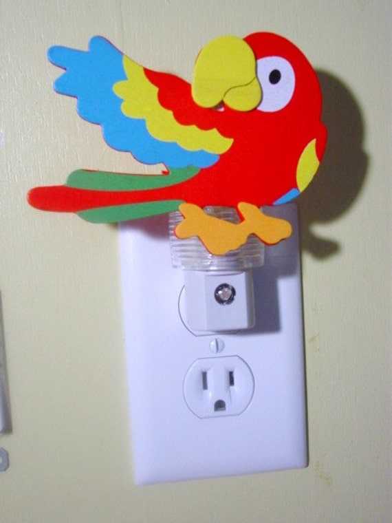 Items similar to Parrot Night light kids night light on Etsy