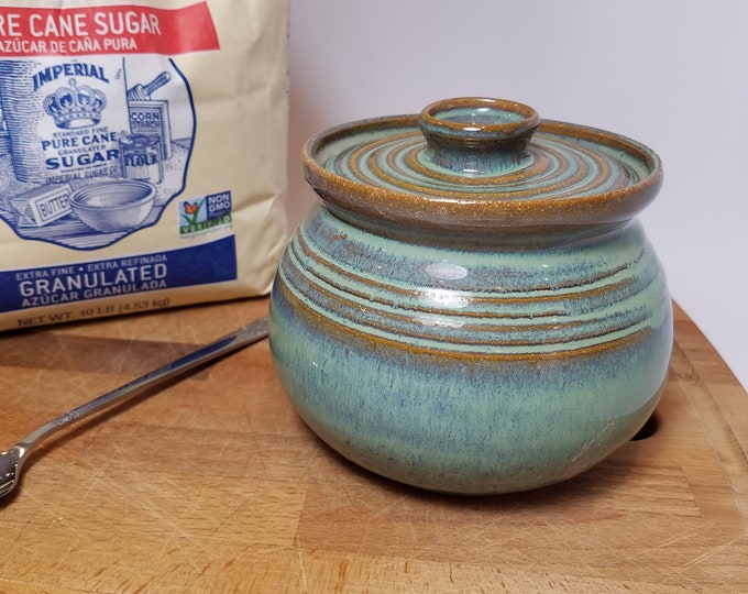 Large Honey Jar Sugar Jar Jars With Lids Handmade Etsy