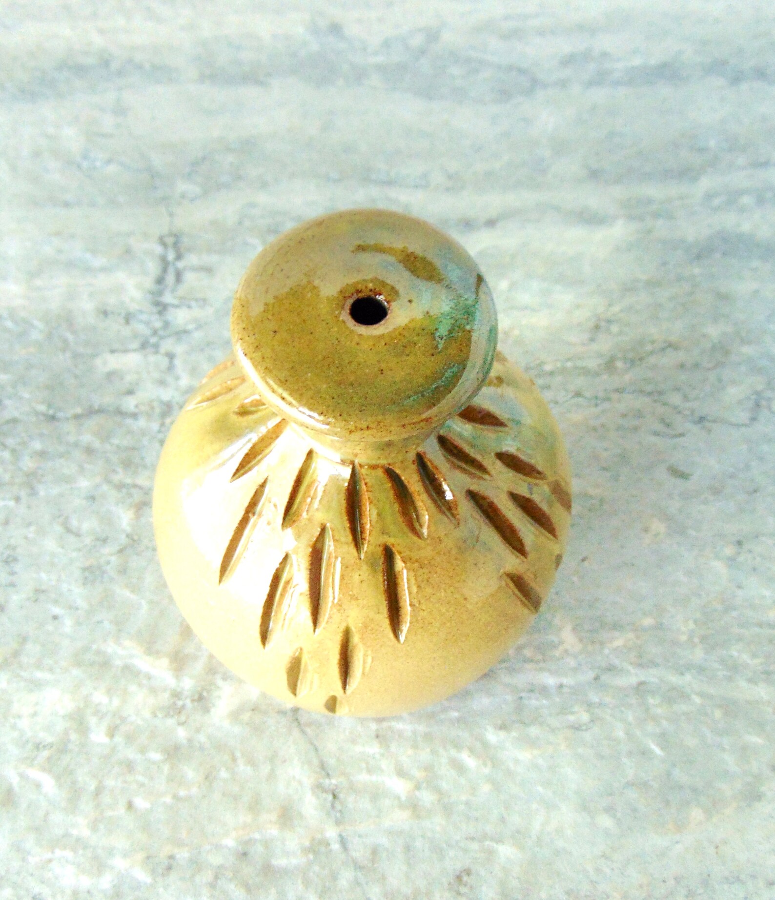 Watering Bell Weep Immersion Waterer Wheat and Green Etsy