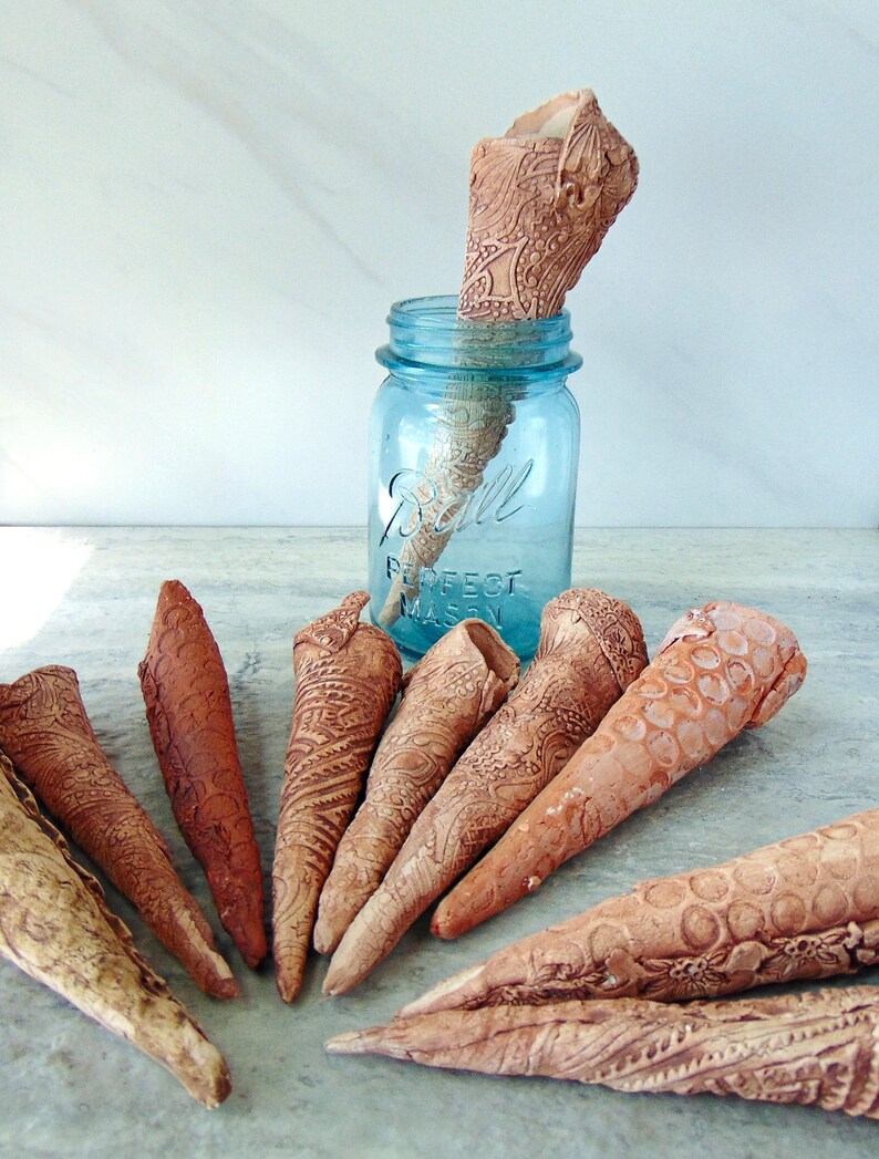 Ceramic Plant Water Spike Indoor Planter Olla Planter Etsy