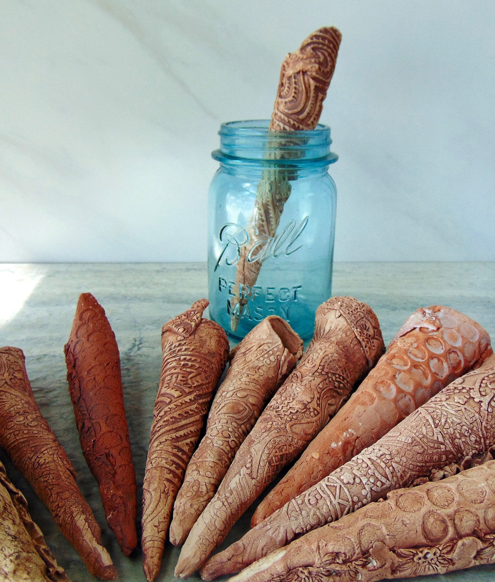 Ceramic Plant Water Spike Maker's Choice Indoor Planter Etsy