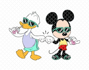 Mickey und Friends Sommer Vibes Png, Sommer Vibes Png, Sommer Shirt Png, Strand Png, Sommer Png, Magischer Sommer Png, Digitale Datei, Nur Png