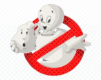Casper, Cazafantasmas de Halloween Png, Suéter de Halloween, Sudadera retro de fantasmas, Casper el fantasma más amigable Descarga digital