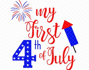 Mijn eerste 4 juli PNG, baby, onafhankelijkheidsdag, pasgeboren, jongen, meisje, geheel Amerikaans, rood wit blauw, sublimatie ontwerp downloads