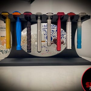 8 Slot Safety Razor Rack