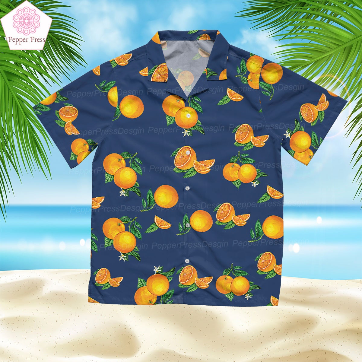 Vintage Kleding Vintage 1950's Mod Tiki Atomic Cotton Loop Kraag Hawaiian Shirt Kleding Gender-neutrale kleding volwassenen Tops & T-shirts Oxfords 50's Button Down 