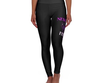 Leggings da yoga a vita alta (AOP)