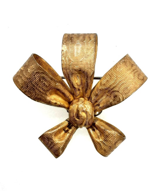 Vintage miriam haskell bow - Gem
