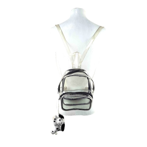 Vintage Clear Pvc backpack