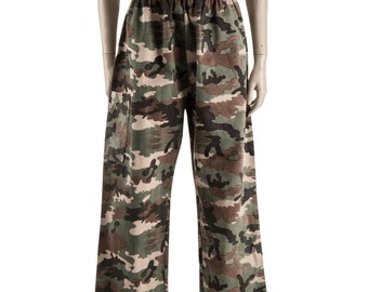 Pantalon camouflage - S